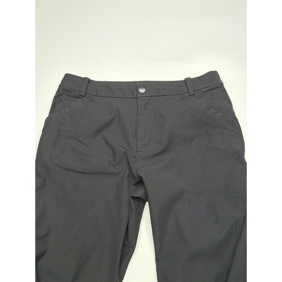 Mens Black Athletic Lounge Pants Joggers Activewear Comfort Casual Lululemon S - Picture 4 of 12